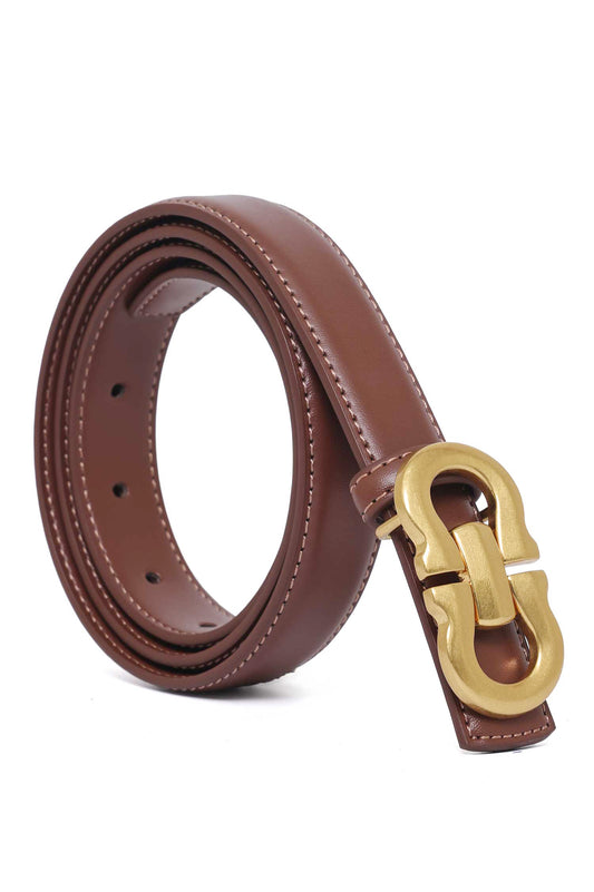 MONARCH CIVIC BELT-BROWN