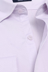 MICRO PATTERN OFFICE SHIRT-LT-PURPLE