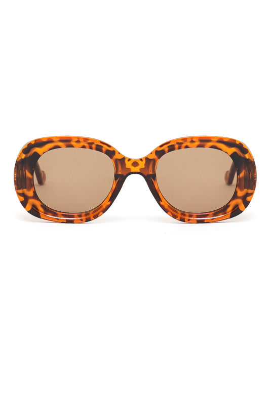 TIGRA FLAREFRAME GLASSES-LEOPARD