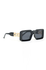 RECTANGULAR SUNGLASSES-BLACK