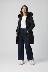 SHEARLING AVIATOR JACKET-BLACK