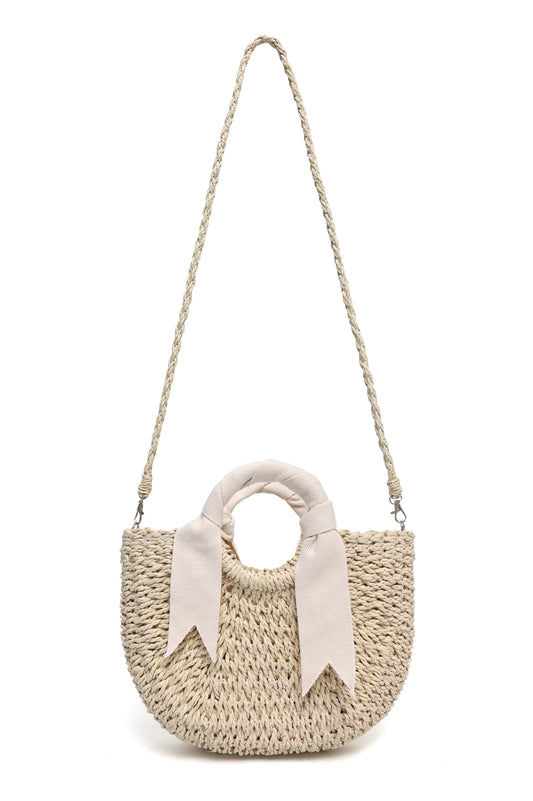 SOLARA SHOULDER BAG-BEIGE