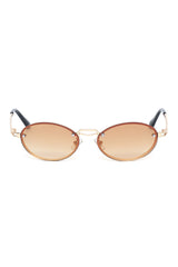 VINTAGE INSPIRED SUNGLASSES-BROWN