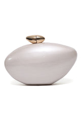 AZMIRA SHELL CLUTCH-BEIGE