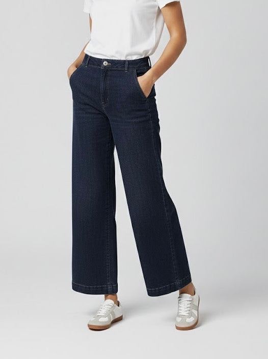 TRUEWIDE COTTON PANT-INDIGO