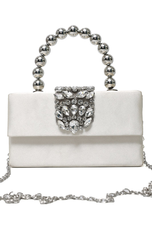 GALA JEWEL CLUTCH-LT/GOLD