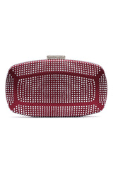 SLEEK LUXURIOUS CLUTCH-MAROON