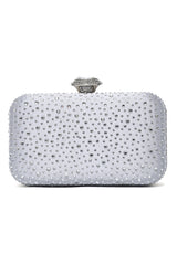 CLASSIC TIMELESS CLUTCH-SILVER
