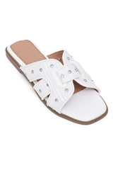 SPOTGLITZ SLIDE-WHITE