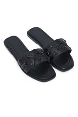 TESSRA SLIDE-BLACK