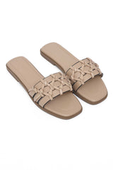 TESSRA SLIDE-BEIGE