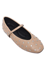 HERITAGE DOTSBELLE FLAT-BEIGE