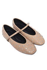 HERITAGE DOTSBELLE FLAT-BEIGE