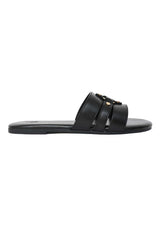 DUSK STUD SLIDE-BLACK
