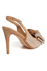 CRESCENT SPARK HEEL-BEIGE