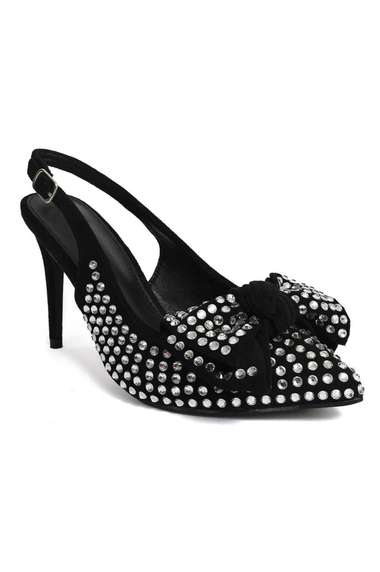 CRESCENT SPARK HEEL-BLACK