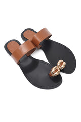 METAL LOOP FLAT-CAMEL