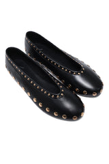 SOCIAL GLAM FLATS-BLACK