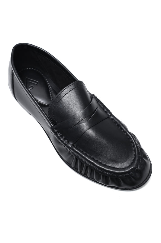 MODERN DRESS LOAFERS-BLACK