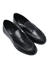 MODERN DRESS LOAFERS-BLACK