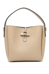 AXELTON HANDBAG-BEIGE