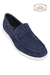 BARLOW MOC LOAFER-NAVY