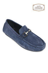 LUXURIOUS NAVY SUEDE LOAFER-NAVY