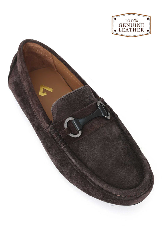 REGENT SUEDE LOAFER-COFFEE