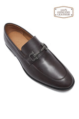 ELITE EDGE DRESS LOAFERS-COFFEE