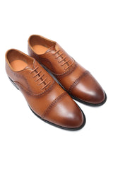 OXFORD CREST SHOES-TAN