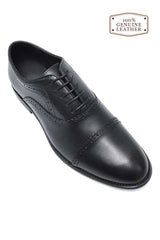 OXFORD CREST SHOES-BLACK