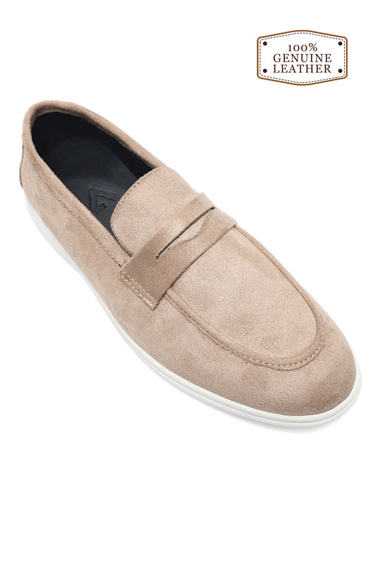 SUEDE STYLE WALKERS-BEIGE
