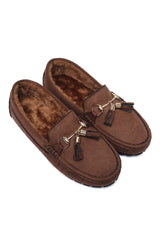 SOFT VELVET LOAFER-COFFEE
