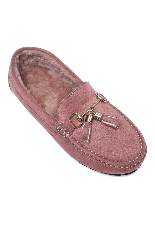 SOFT VELVET LOAFER-PINK