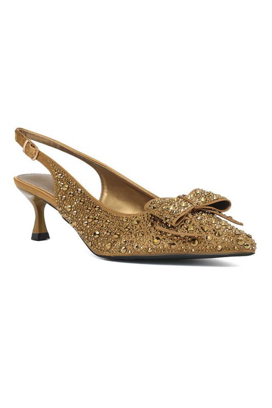 SPARK ORCHID SLINGBACK-BRONZE