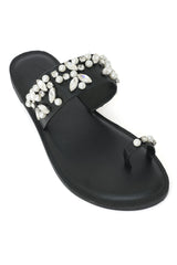 LUXORA PEARL GLITZ SLIDE-BLACK
