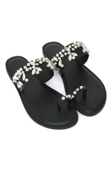 LUXORA PEARL GLITZ SLIDE-BLACK