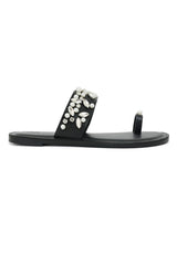 LUXORA PEARL GLITZ SLIDE-BLACK