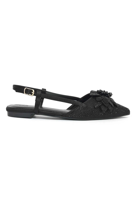 PETAL FLARE FLAT-BLACK