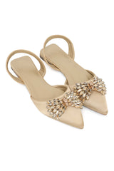 DAZZLE DRAGONFLY BROOCH SLINGBACK-GOLD