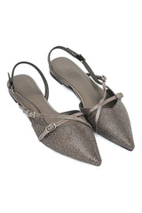 TWILIGHT CRYSTAL SLINGBACK-PEWTER
