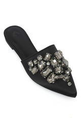 GLITZ CHARM FLAT-BLACK