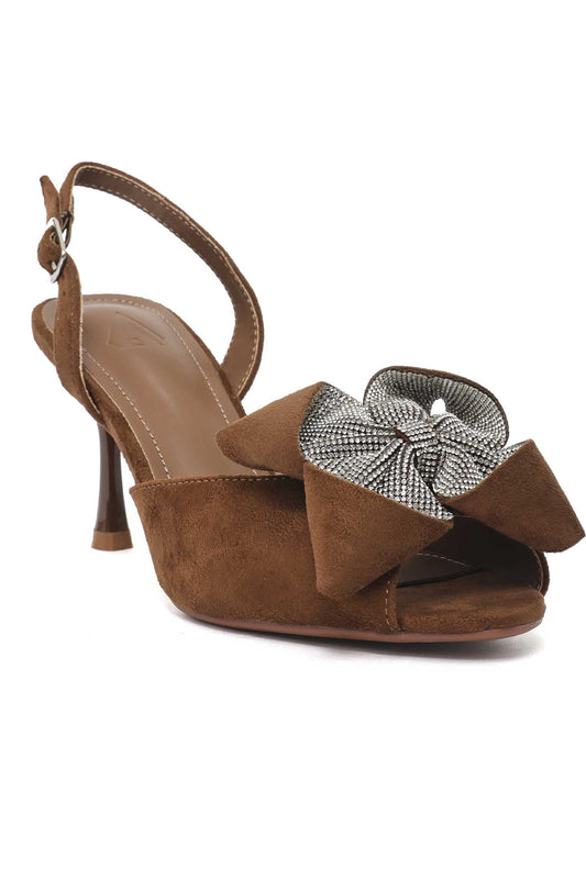 TWILIGHT PRISM SLINGBACK-COFFEE
