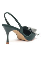 VIVA CHARM SLINGBACK-GREEN