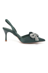 VIVA CHARM SLINGBACK-GREEN