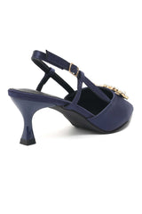 JEWEL FLAIR SLINGBACK-NAVY