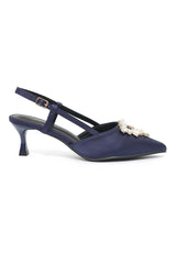 JEWEL FLAIR SLINGBACK-NAVY
