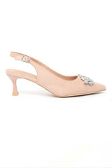 WHISPER PEARL SLINGBACK-NUDE