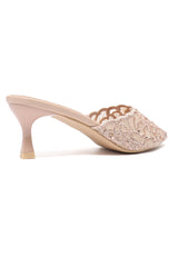 REGAL THREADWORK HEEL-BEIGE