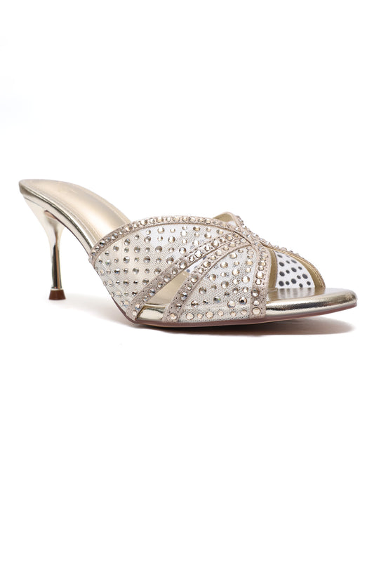 GLOW PREMIUM HEEL-GOLD